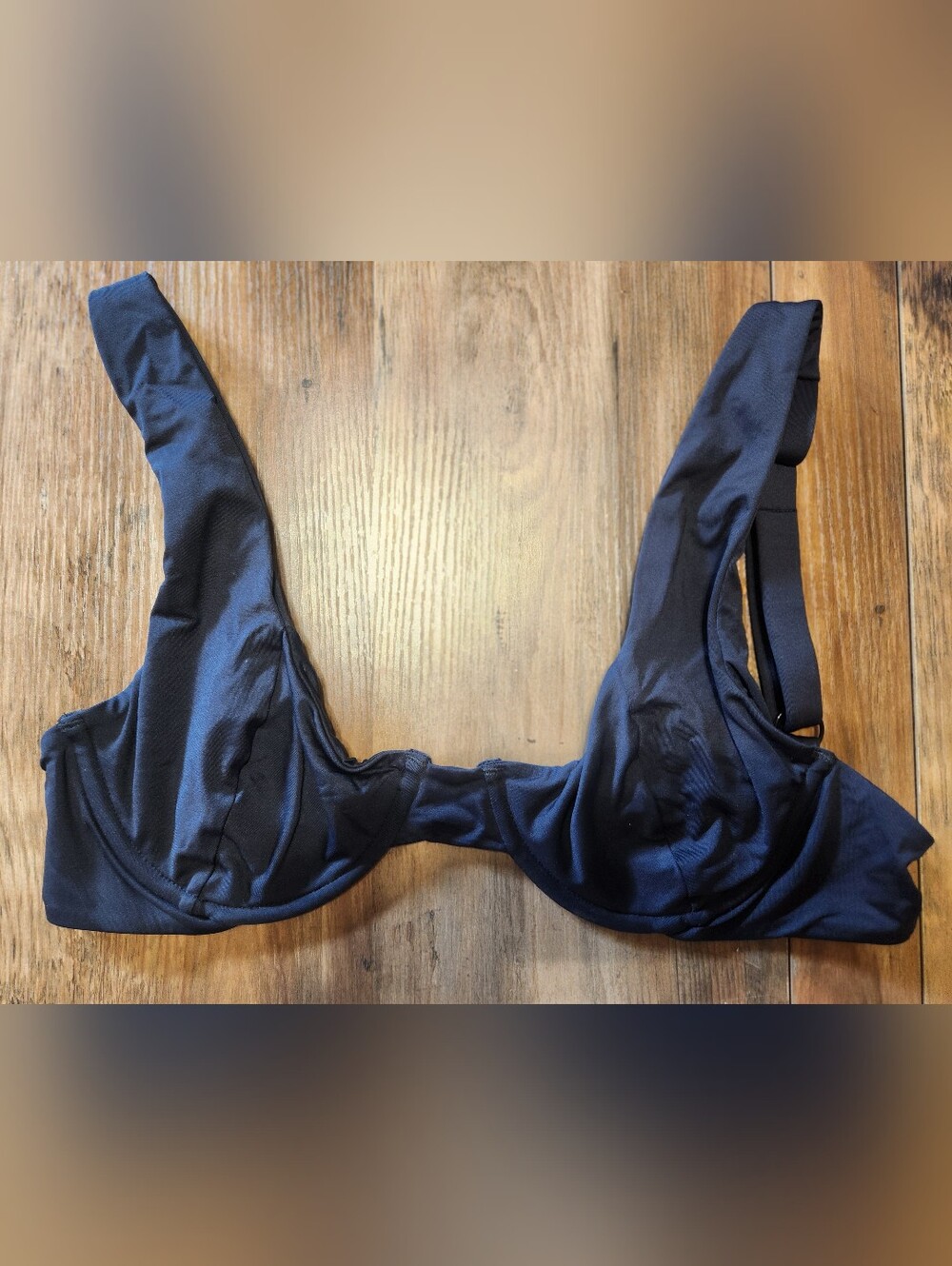 Moana Bikini Black Swim Top